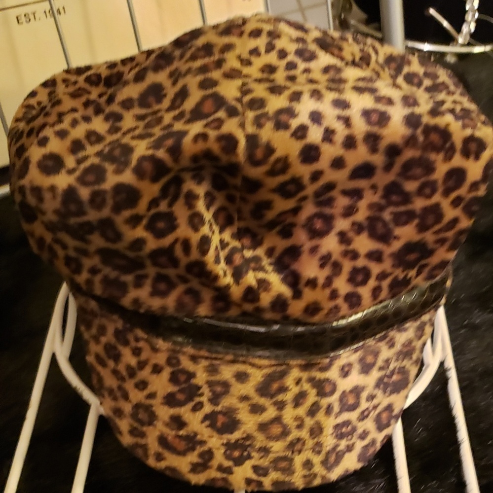 Leopard Print Pageboy